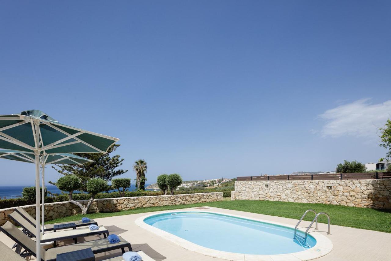 Stavromenos Villas - Private Pools & Seaview - 500M From Beach Exterior foto