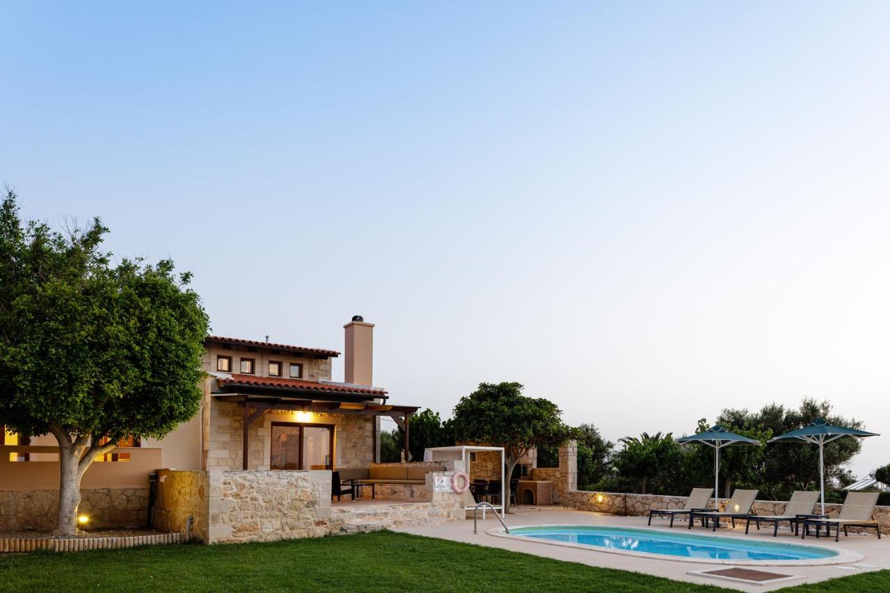 Stavromenos Villas - Private Pools & Seaview - 500M From Beach Exterior foto