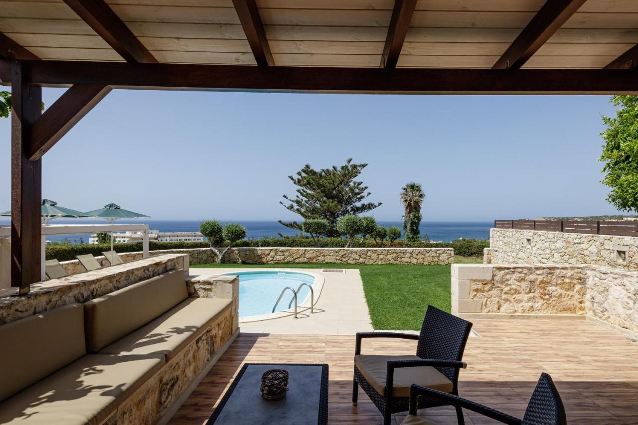 Stavromenos Villas - Private Pools & Seaview - 500M From Beach Exterior foto